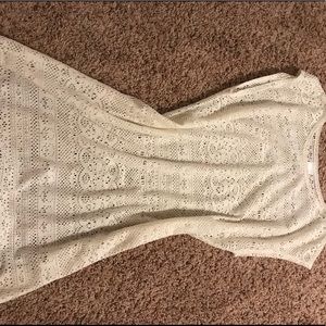 Off-white swimsuit coverup